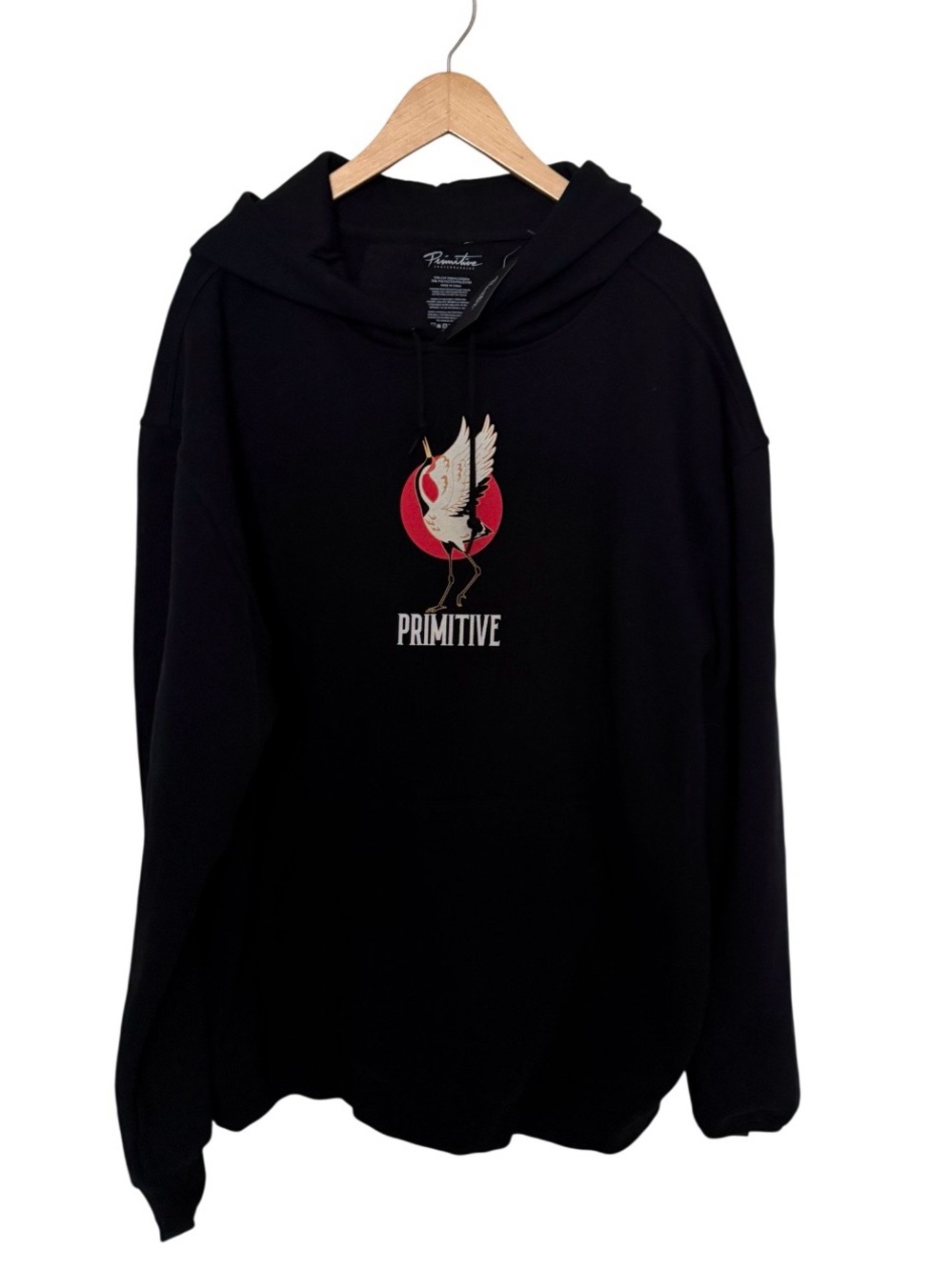 Primitive Men's Riding Dirty P Cherry Blossom Black Hoodie XL NWT